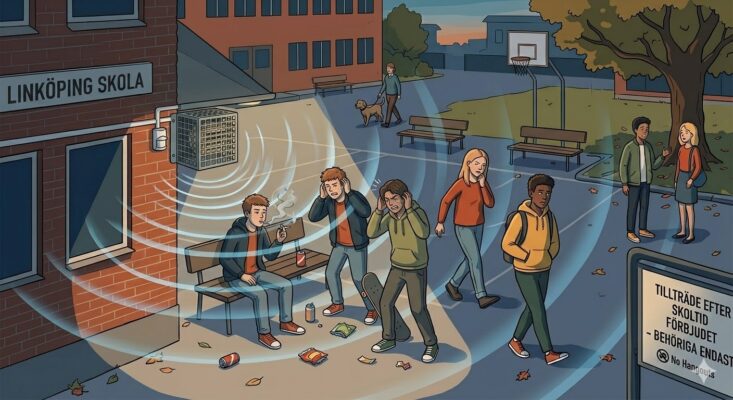 Illustration, Lindköpingsskola till artikel