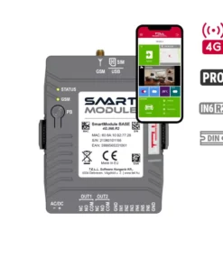 4G-larmsändare & fjärrstyrning med mobilapp - Smart Module BASE